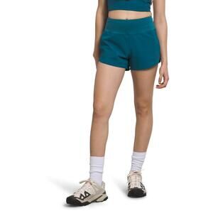 The North Face Arque Running Shorts Womens XL Blue Coral New 3" Athletic Gym